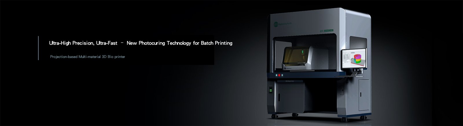 Projection-based Multi-material 3D Bio printer - BP8601MIX: Breakthrough Vision· Don't miss the boat
