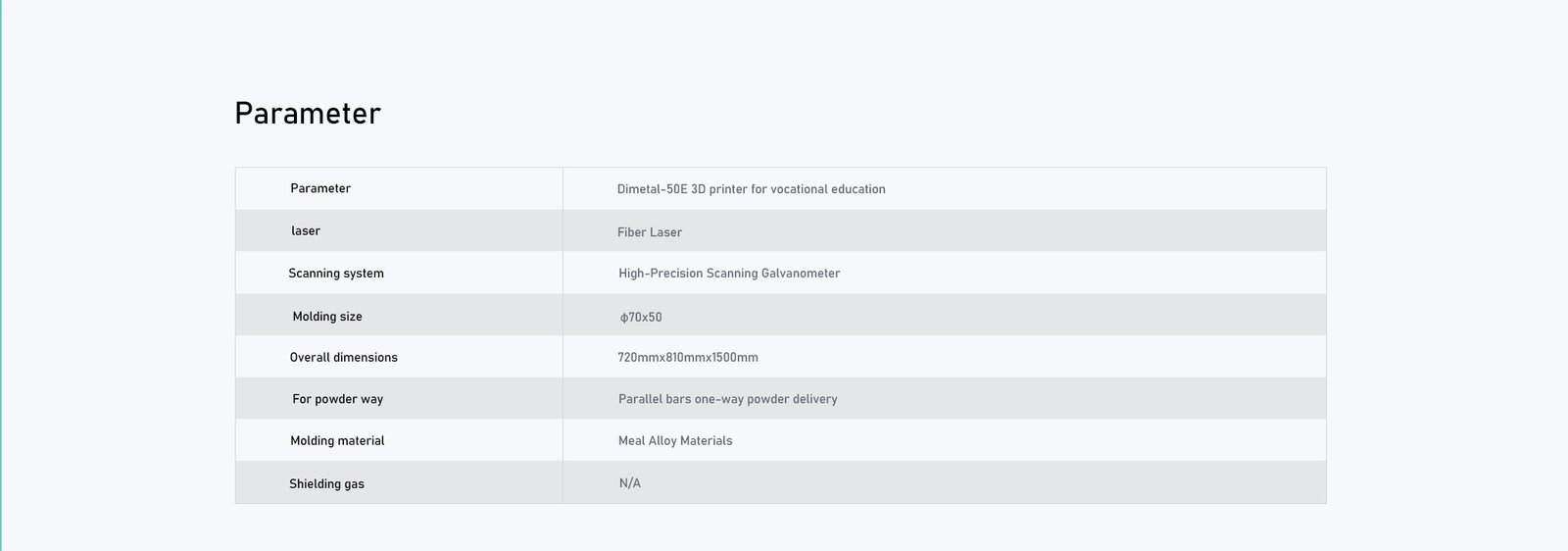 DiMetal-50E: Metal 3D Printer for Vocational Education and Training - Image 4