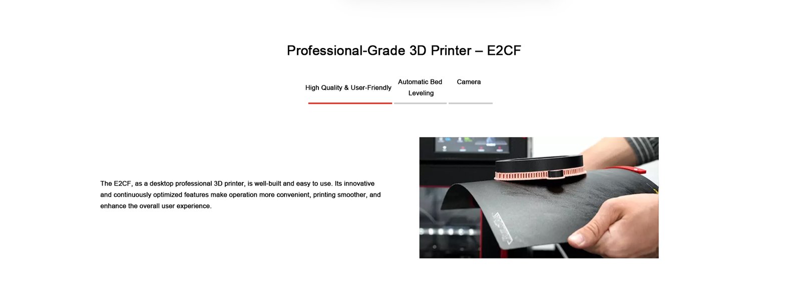 Raise3D E2CF - Born for Carbon Fiber - A Desktop 3D Printer Specifically Developed For Composite Materials - Image 12