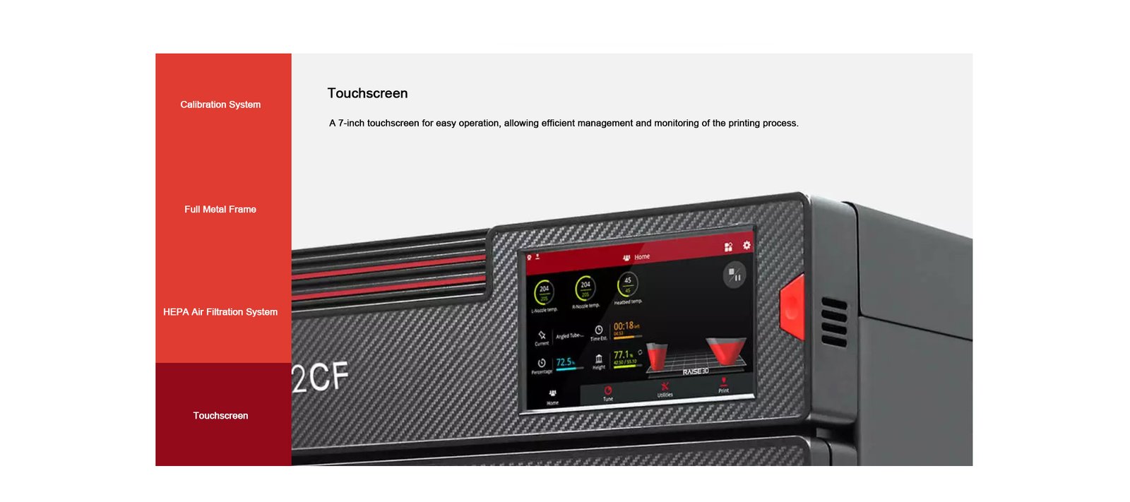 Raise3D E2CF - Born for Carbon Fiber - A Desktop 3D Printer Specifically Developed For Composite Materials - Image 18