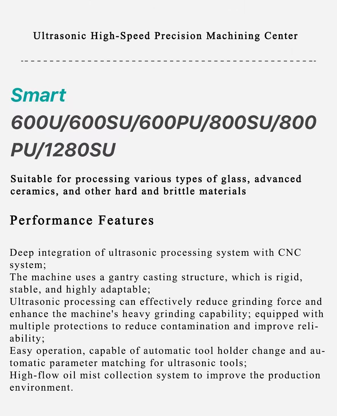 Ultrasonic High-Speed Precision Machining Center - Image 2